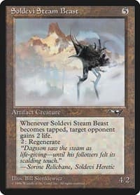 Soldevi Steam Beast - Alliances - Magic: The Gathering card