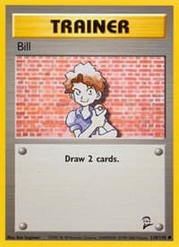 Bill - Base Set 2 - Pokemon card