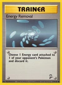 Energy Removal - Base Set 2 - Pokemon card