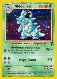Nidoqueen - Base Set 2 - Pokemon card