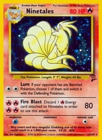 Ninetales - Base Set 2 - Pokemon card