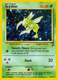 Scyther - Base Set 2 - Pokemon card