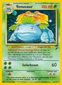 Venusaur - Base Set 2 - Pokemon card