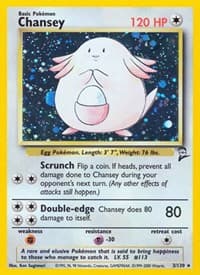 Chansey - Base Set 2 - Pokemon card