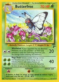 Butterfree - Base Set 2 - Pokemon card