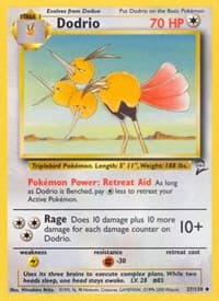Dodrio - Base Set 2 - Pokemon card