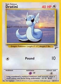 Dratini - Base Set 2 - Pokemon card