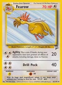 Fearow - Base Set 2 - Pokemon card