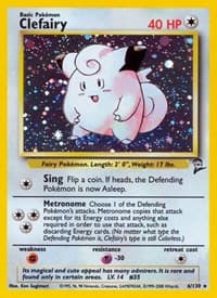 Clefairy - Base Set 2 - Pokemon card