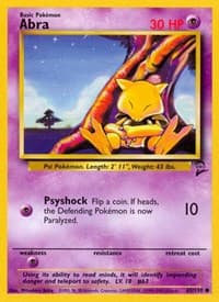 Abra - Base Set 2 - Pokemon card