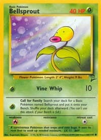 Bellsprout - Base Set 2 - Pokemon card