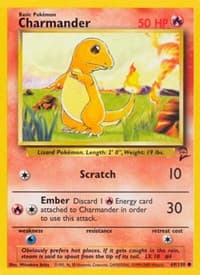 Charmander - Base Set 2 - Pokemon card