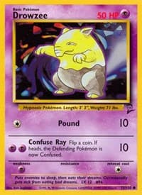 Drowzee - Base Set 2 - Pokemon card