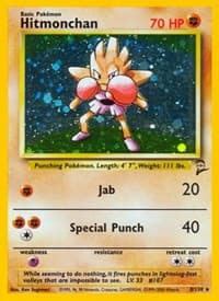Hitmonchan - Base Set 2 - Pokemon card