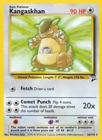 Kangaskhan - Base Set 2 - Pokemon card