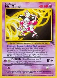 Mr. Mime - Base Set 2 - Pokemon card