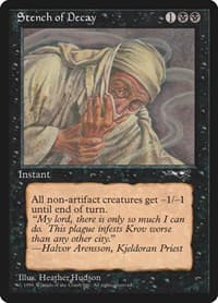 Stench of Decay - Alliances - Magic: The Gathering card