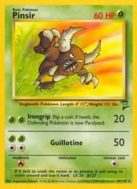 Pinsir - Base Set 2 - Pokemon card