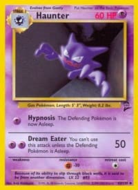 Haunter - Base Set 2 - Pokemon card