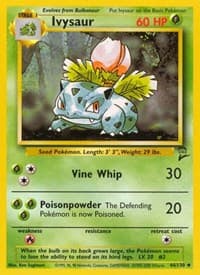 Ivysaur - Base Set 2 - Pokemon card