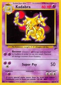 Kadabra - Base Set 2 - Pokemon card