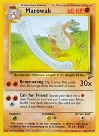 Marowak - Base Set 2 - Pokemon card