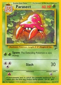 Parasect - Base Set 2 - Pokemon card