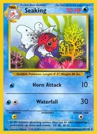 Seaking - Base Set 2 - Pokemon card