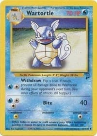 Wartortle - Base Set 2 - Pokemon card