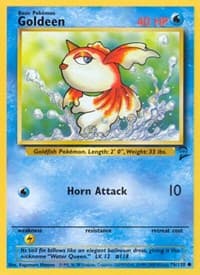 Goldeen - Base Set 2 - Pokemon card