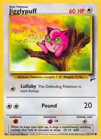 Jigglypuff - Base Set 2 - Pokemon card