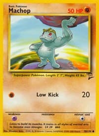 Machop - Base Set 2 - Pokemon card