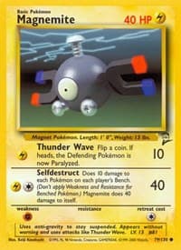 Magnemite - Base Set 2 - Pokemon card