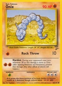 Onix - Base Set 2 - Pokemon card