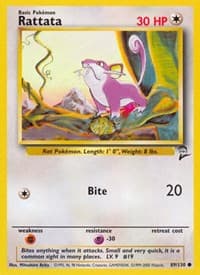 Rattata - Base Set 2 - Pokemon card