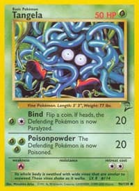 Tangela - Base Set 2 - Pokemon card