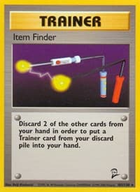 Item Finder - Base Set 2 - Pokemon card