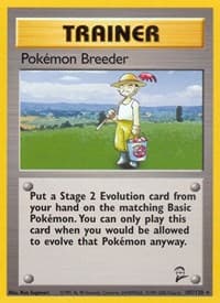Pokemon Breeder - Base Set 2 - Pokemon card