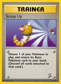 Scoop Up - Base Set 2 - Pokemon card