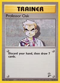 Professor Oak - Base Set 2 - Pokemon card