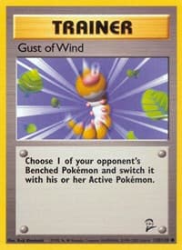 Gust of Wind - Base Set 2 - Pokemon card