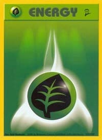 Grass Energy - Base Set 2 - Pokemon card