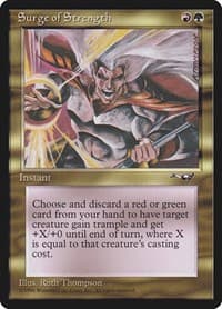 Surge of Strength - Alliances - Magic: The Gathering card