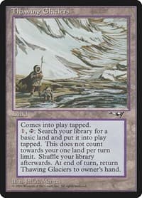 Thawing Glaciers - Alliances - Magic: The Gathering card