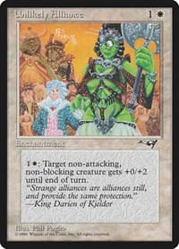 Unlikely Alliance - Alliances - Magic: The Gathering card