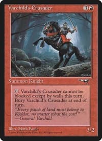 Varchild's Crusader - Alliances - Magic: The Gathering card