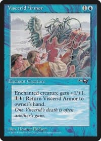 Viscerid Armor - Alliances - Magic: The Gathering card