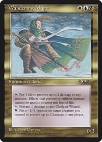 Wandering Mage - Alliances - Magic: The Gathering card
