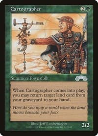 Cartographer - Exodus - Magic: The Gathering card