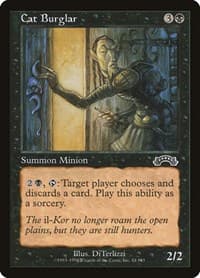 Cat Burglar - Exodus - Magic: The Gathering card